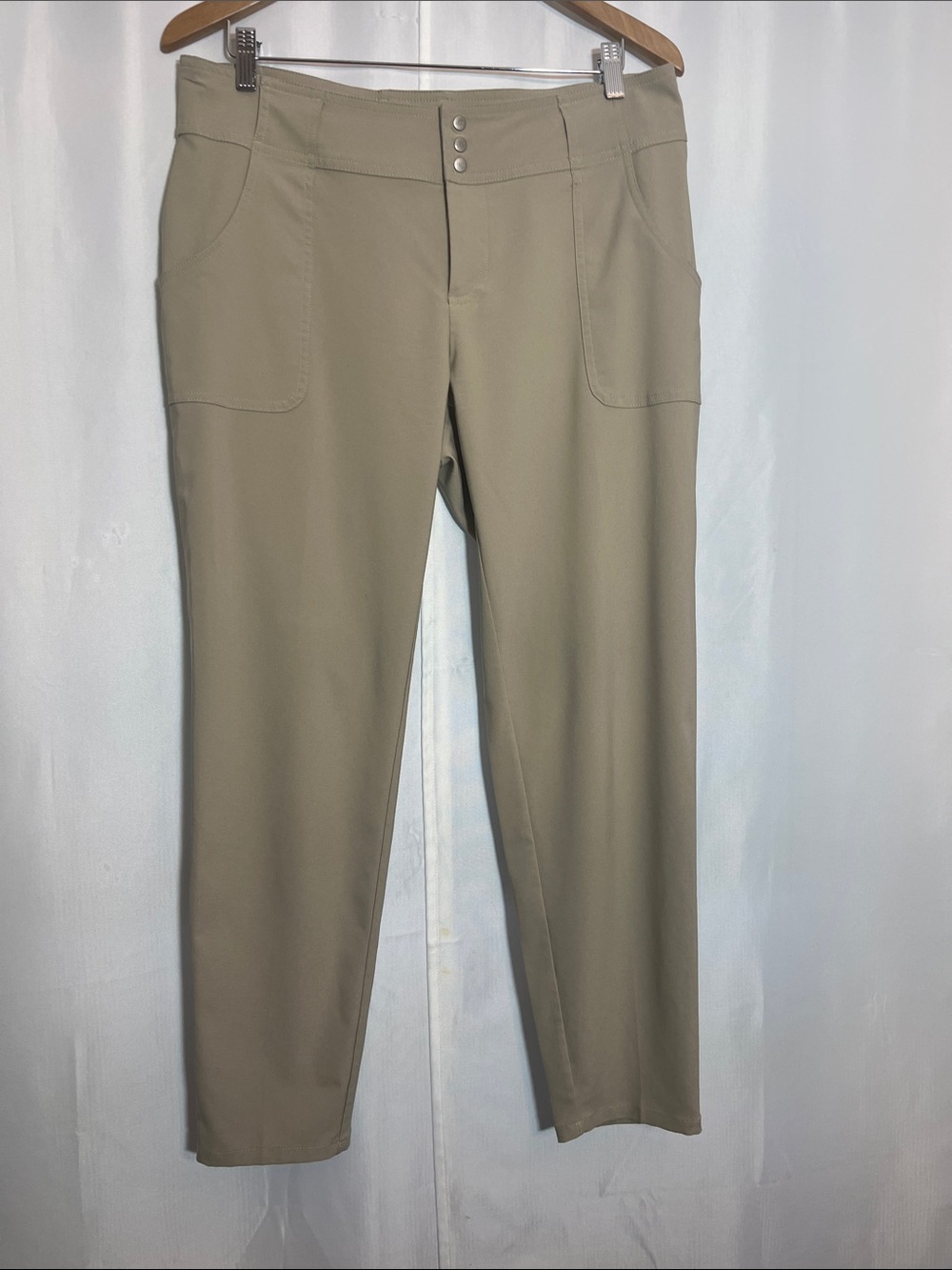 Jofit Light Khaki Ponte Pants